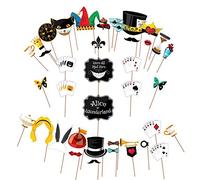 ASVP Shop Accesorios de fiesta - Carteles para la fiesta del té de los sombrereros locos - paquete enorme - suministros para fiestas [Mezclado]