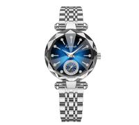 aswan watch Orologio Analogico Al Quarzo da Donna con Cinturino in Acciaio Inossidabile, Cassa da 32 MM, 2 Lancette, Piccolo, Vetro Tagliato a Diamante