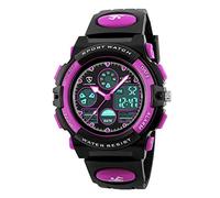 aswan watch Reloj Deportivos para Niños y Niña Resistente al Agua Digital Analógico Militares Impermeable Relojes Niño