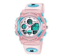 aswan watch Reloj Deportivos para Niños y Niña Resistente al Agua Digital Analógico Militares Impermeable Relojes Niño