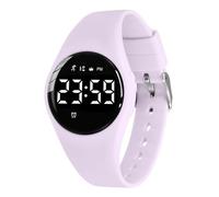 aswan watch Reloj Digital para niñas y niños con Podómetro,Distancia y Calorías sin APPs ni Móvil,cronómetro, Calendario, Despertador y luz-Reloj Infantil Deportivo con Correa de Silicona
