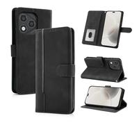 AsWant Funda Compatible con Honor 400 Lite, Fundas Honor 400 Lite Libro con Tapa Cierre Magnetico, Tipo Libro Flip Wallet Case (Negro)