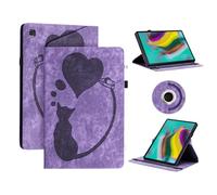 AsWant Funda Compatible con Samsung Galaxy Tab S5e 10.5 Pulgadas SM-T720/T725 - Estuche Inteligente Ultra Slim PU Protectora con Soporte/Cartera (Púrpura)