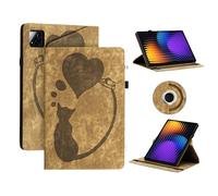 AsWant Funda Compatible con Xiaomi Pad 7 / Xiaomi Pad 7 Pro - Estuche Inteligente Ultra Slim PU Protectora con Soporte/Cartera (Albaricoque)