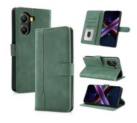 AsWant Funda Compatible con Xiaomi Poco X7 Pro 5G, Fundas Xiaomi Poco X7 Pro 5G Libro con Tapa Cierre Magnetico, Tipo Libro Flip Wallet Case (Verde)
