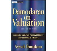 Aswath Damodaran Damodaran on Valuation (Tapa dura) Wiley Finance