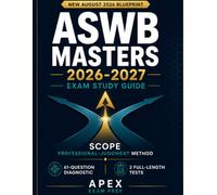 ASWB Masters Exam Study Guide 2026-2027: New August 2026 Blueprint Review with SCOPE Strategies, 420 Practice Questions, and 2 Full-Length Practice Tests