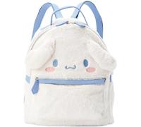 Asweeting Kawaii Cinnamoroll My Melody Plush Bag,Cute Lolita JK Plush Figure Backpack School Handbag,Cute Girl Bag My Melody,Girl Gift Backpack (White)