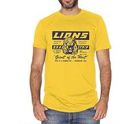 ASWF t Tshirts Camisetas y Tops Man Once Upon a Time in Hollywood Brad Pitt Lions Tarantino(Large)