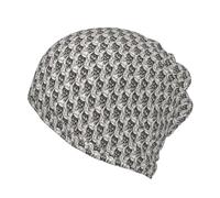 ASXZCBV Wolves and Dream Catchers01 - Gorro multifunción para hombre y mujer, gorro elástico para invierno, accesorio diario, Negro, Talla única