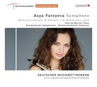 Asya Fateyeva : uvres pour saxophone.