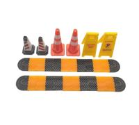 Asyduey 1 Uds. 1:18 Cinturón de Desaceleración de Simulación/Bache de Velocidad/Accesorios de Escena de Joroba de Velocidad 1/18 Modelo de Coche Estacionamiento Subterráneo