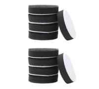 Asyduey 10 Almohadillas de Interfaz de Densidad Suave de 75 Mm, Almohadillas de Esponja, Almohadillas de Respaldo, Discos de Lijado Frontales de Gancho/Bucle, Herramientas Abrasivas