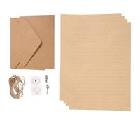 Asyduey 12 Piezas de Papel Vintage Papel de Escribir Papel de Estilo Europeo para Escribir Cartas Papel de Carta PapeleríA, NúMero 16