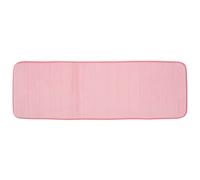 Asyduey 120x40cm Alfombra de Manta Absorbente Antideslizante de Espuma viscoelastica de Cocina Dormitorio de Puerta Estera del Piso Rosado