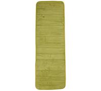 Asyduey 120x40cm Alfombra de Manta Absorbente Antideslizante de Espuma viscoelastica de Cocina Dormitorio de Puerta Estera del Piso Verde de Oliva