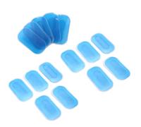 Asyduey 15 Piezas Etiqueta Engomada del Hidrogel del MúSculo de la Cadera EMS Entrenamiento Muscular de la Cadera Gel de Reemplazo ABS GlúTeos Almohadillas de Gel para MúSculos