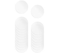 Asyduey 18 Piezas Disco de Acrílico Transparente Hoja de Acrílico Circular de 4 Pulgadas Círculo Grueso Acrílico Redondo Espacios en Panel Acrílico para Manualidades DIY