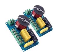 Asyduey 2 Piezas 200W 3-Way Audio HiFi Filtro Placa de Circuito Altavoz EstéReo Filtros Cruzados Agudos/Bajos 3 Unidades Divisores de Frecuencia