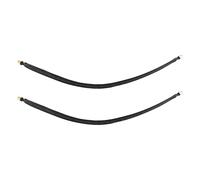 Asyduey 2 Piezas Cable Plano Lora SMA Macho una SMA Hembra AlimentacióN de Ventana y Puerta Adaptador de ExtensióN de Cable Coaxial para Lora WiFi
