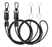 Asyduey 2 Piezas Cordones de para Insignias para Titulares de Insignias de IdentificacióN Llaves de CordóN de Correa Larga para Hombres, Mujeres B