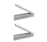 Asyduey 2 Piezas MáQuina de Brochetas de Carne para Barbacoa para Hacer Kebab Reutilizable para Prensa de Kebab Barbacoa para Accesorios de Parrilla de Cocina,