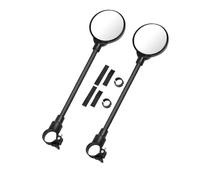 Asyduey 2 Uds Espejo de Bicicleta 360 ° Ajustable HD Acrílico Minuto Eléctrico Moto Ciclomotor Espejo Retrovisor Accesorios de Bicicleta