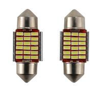 Asyduey 2 Unids C5W C10W 31Mm 3014 18Smd Adorno Led Canbus Coche Inteiror Bombilla Matricula Luz 12V