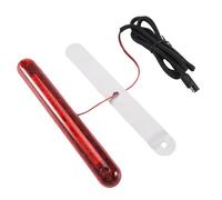 Asyduey 24 Led 12V Luz de Freno Adicional de Coche Montaje Alto Tercero 3Er Luz de La de Freno Lámpara Rojo