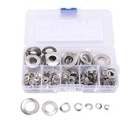 Asyduey 295 Piezas Acero Inoxidable 304 Kit de Surtido de Juntas de Arandela de Resorte de 2 Ondas (M3 M5 M6 M8 M10)