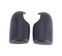 Asyduey 2PCS ABS Negro Wing Cubierta de Espejo Cerca del Pasajero L + R para Transit MK6 MK7 2000-2014