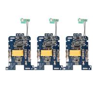 Asyduey 3 Piezas BL1830 BateríA de Iones de Litio PCB Placa de ProteccióN de Carga para 18V Herramienta EléCtrica BL1815 BL1860 LXT400 Bl1850