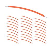 Asyduey 30piezas 3V Ultra Slim LED Flexible 60 mm Piezas de Bombilla Retro Diodo LED Iluminación Luz Roja