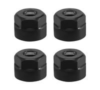 Asyduey 4 Piezas ER11-A Tipo M14 Tuercas Hexagonales de SujecióN de Pinza de Rosca, para Torno de Soporte de Mandril de Fresado CNC