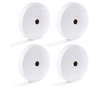 Asyduey 4 Rollos de Tiras de Guata JellyRoll de 2 1/4 Pulgadas en Total, 200 Yardas de Guata de Mezcla de Algodón en un Rollo, Flexible para Alfombras JellyRoll