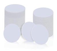 Asyduey 50 Piezas Tags NFC Coin Cards, PVC Reescribible en NFC 215 Tag Round 25Mm / 1 Pulgada RFID NFC Card