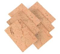 Asyduey 50 Unids Saxophone Neck Cork Sheet 2Mm Soprano Tenor Alto Saxophone Clarinet Joint Natural Neck Cork Sheet Kit Natural