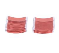 Asyduey 72 Unids/Lote Duo Peluca de Encaje de Doble Cinta LíNea de Corte Longitudinal Tiras de ExtensióN Adhesivas para TupéS/PelíCula de Peluca de Encaje C