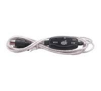 Asyduey Adaptador de convertidor de cable MIDI una USB Adaptador de teclado de PC una sintetizador Music Music Studio
