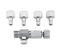 Asyduey,Adaptador de Desconexión de Aerógrafo de Liberación Rápida,Accesorios de Aerógrafo,Adaptador de Desconexión de Liberación Rápida