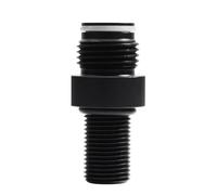 Asyduey Adaptador de Enchufe de DesconexióN RáPida Universal 5/8-18UNF A G1/2-14 VáLvula de Cilindro Puerta de VáLvula de Cilindro con Junta TóRica de Sellado