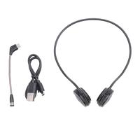 Asyduey Auricular de ConduccióN óSea M1 InaláMbrico Bluetooth EstéReo Gancho para la Oreja Auriculares Deportivos Auriculares Comerciales con MicróFono-Negro
