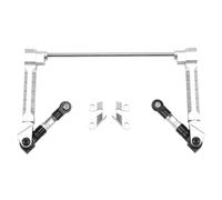 Asyduey Barra Estabilizadora de Varilla AntiinclinacióN de Metal para Axial RR10 90048 90053 90025 90026 90050 Wraith 90018 1/10 RC Crawler Car,1