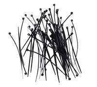 Asyduey Cable Corbatas Calidad Industrial Bridas: 100X2.5Mm Color: Negro Cantidad: 50 Piezas