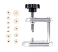 Asyduey Caja de Reloj de 13 Piezas, Troqueles de Prensa, Reloj de Cristal, Parte Delantera Trasera, Cubierta de Caja, Prensa de Tornillo, Kit de ReparacióN de Relojeros