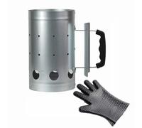 Asyduey Carbón Vegetal Luz de Carbón Cubo de Encendido Estufa de Carbón Barbacoa de Arranque Rápido Chimenea Barbacoa Barbacoa Barriles de Carbón Parrilla