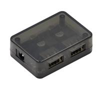 Asyduey Cargador Rápido para Coche con Doble USB, Módulo de Carga Rápida, Entrada de 6 V-30 V, Puerto Único de 18 W, para Placa Base de Vehículo QC2.0 y QC3.0 A