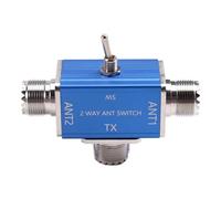 Asyduey Conmutador de Antena para Walkie-Talkies de Exterior de Corta y Estaciones de Segmento UV para Coche.