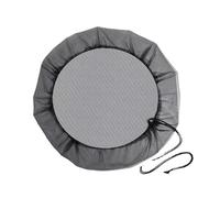 Asyduey Cubierta de para Barril de Lluvia con CordóN, Pantalla de Red de Barriles de RecoleccióN de Lluvia para Mantener las Hojas y los Escombros Afuera