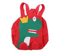 Asyduey Cute Kids Kindergarten School Bag 3D Cartoen Dinosaur Mini Mini Mochila Baby Boy Girl School Bag Rojo